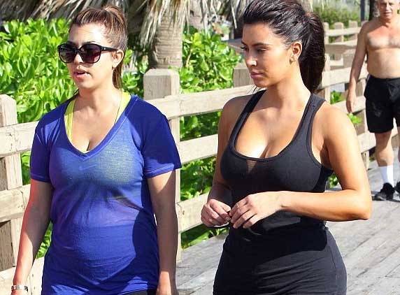 Curvy beauty Kim all set to lose extra weight