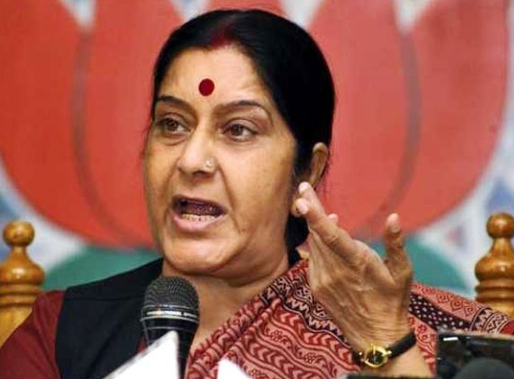 Sushma gives notice for discussion on T