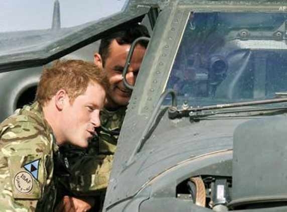 Prince Harry takes down Taliban commander  Captain Harry Wales kills Taliban commander