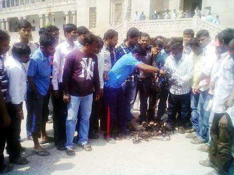 OU students stall screening of CMGR