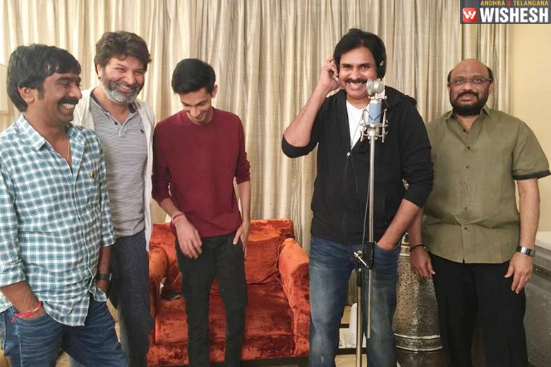 Pawan Croons For A Special Song In Agnyaathavaasi