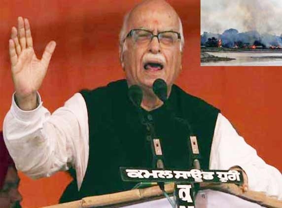 Assam violence caused by ilegal immigration: L K Advani