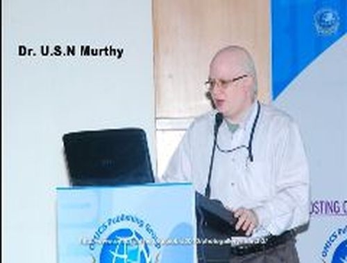 Dr U S N Murthy honoured by Royal Society