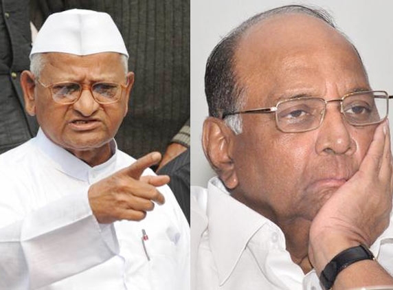 Anna: Slapping Pawar is for betterment of society, permissible