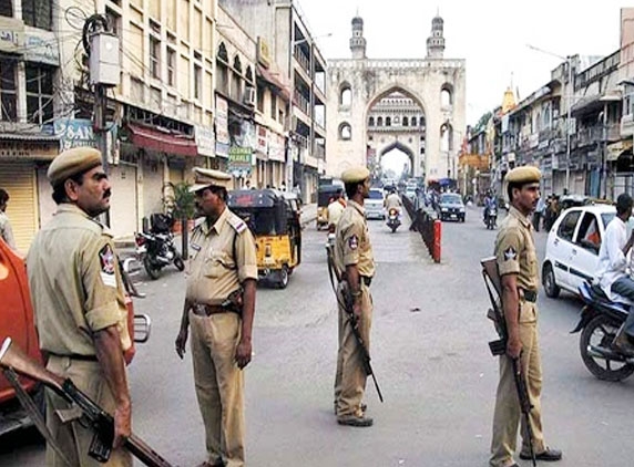 Begum Bazaar under strict vigil