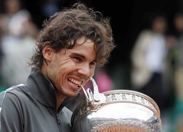 Nadal conquers French opens for seventh time