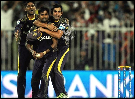 Kolkata win a nail biting contest